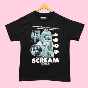 Scream 1996 Horror Movie Poster Whats Your Favorite Scary Movie Tee L